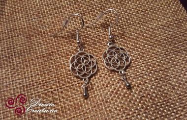 "Seed of Life" Ohrringe (Silber) 