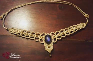 Collier "Purple Stars" 