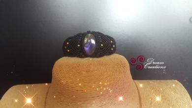 Purple Labradorit Armband 