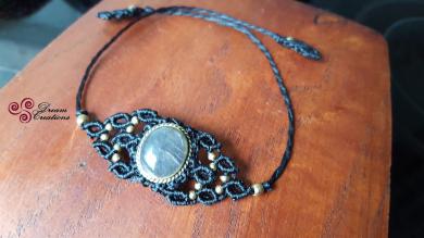 Armband "Purple Labradorit" (Dream-Collection) 