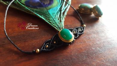 Armband "Green Onyx" (Dream-Collection) 