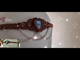 Blue Labradorit Tiara 