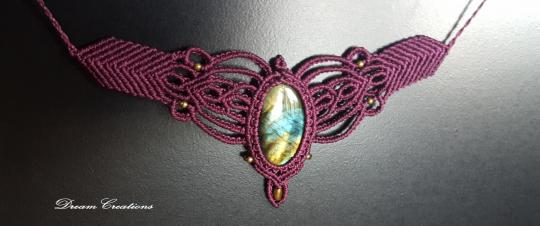 Collier "Purple Dream" 